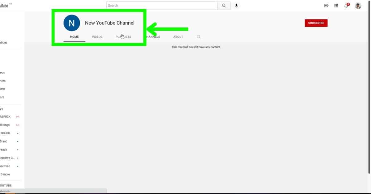 Create a New YouTube Channel with the Same Google Account 9