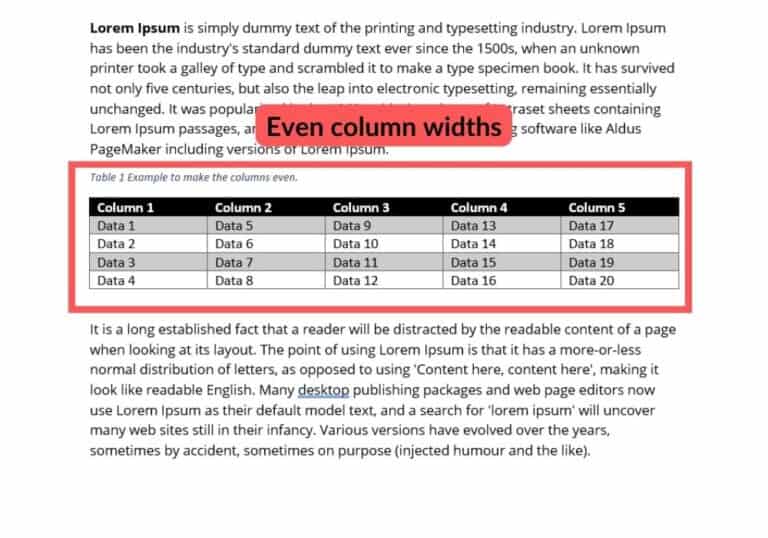 make-all-table-column-widths-even-in-a-microsoft-word-table-geekpossible