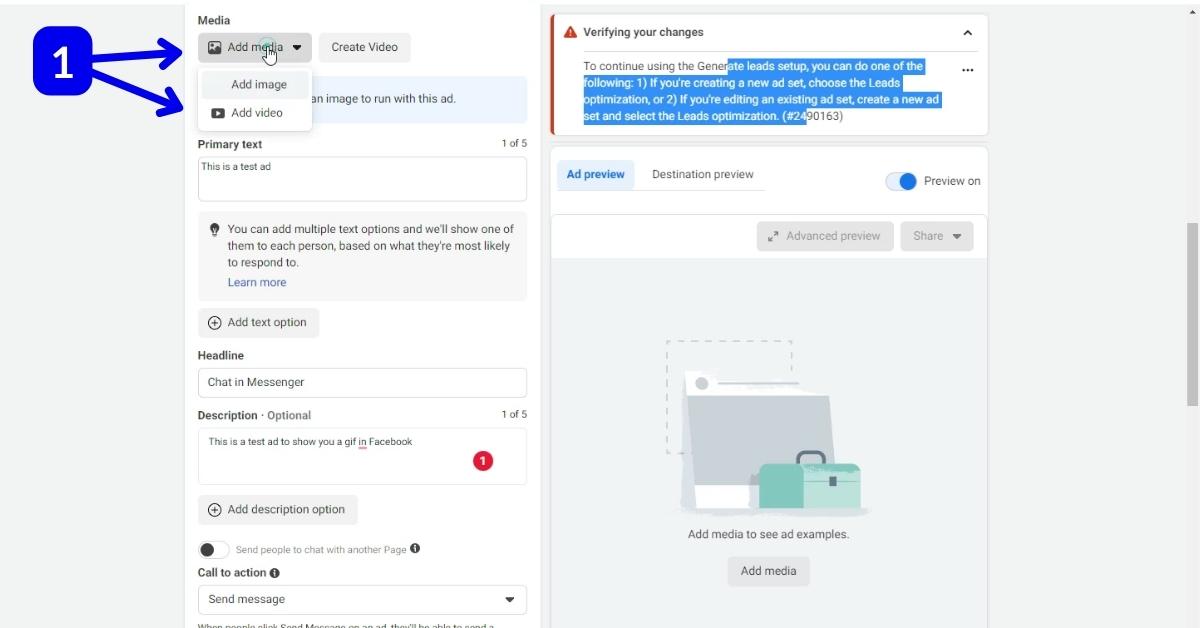 GIFs In Facebook Ads (How To Add) 5