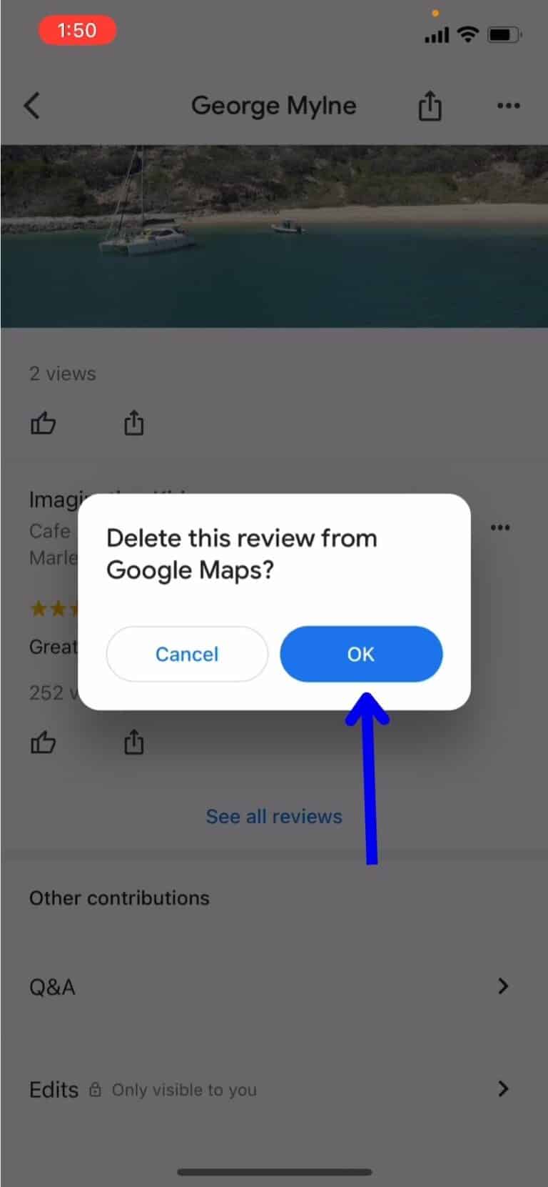 How to Delete or Edit A Google Review You Wrote - GeekPossible