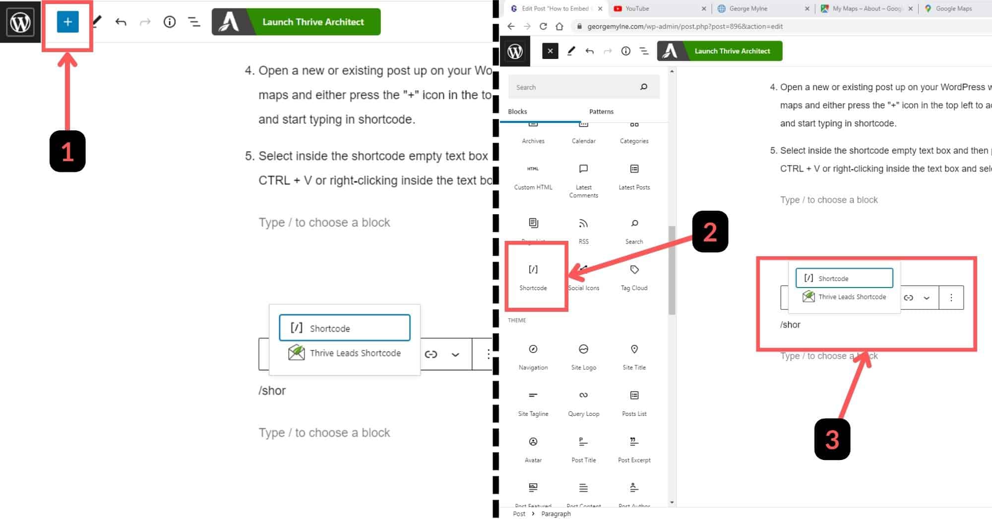 How to Embed Google Map Into WordPress Blog Post (3 Ways) 6