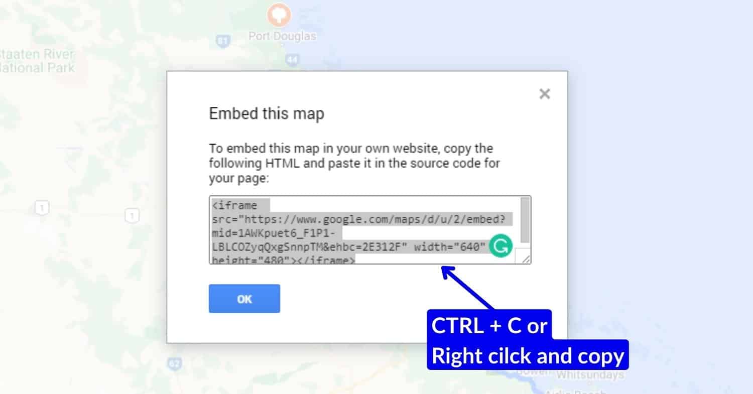 How to Embed Google Map Into WordPress Blog Post (3 Ways) 17