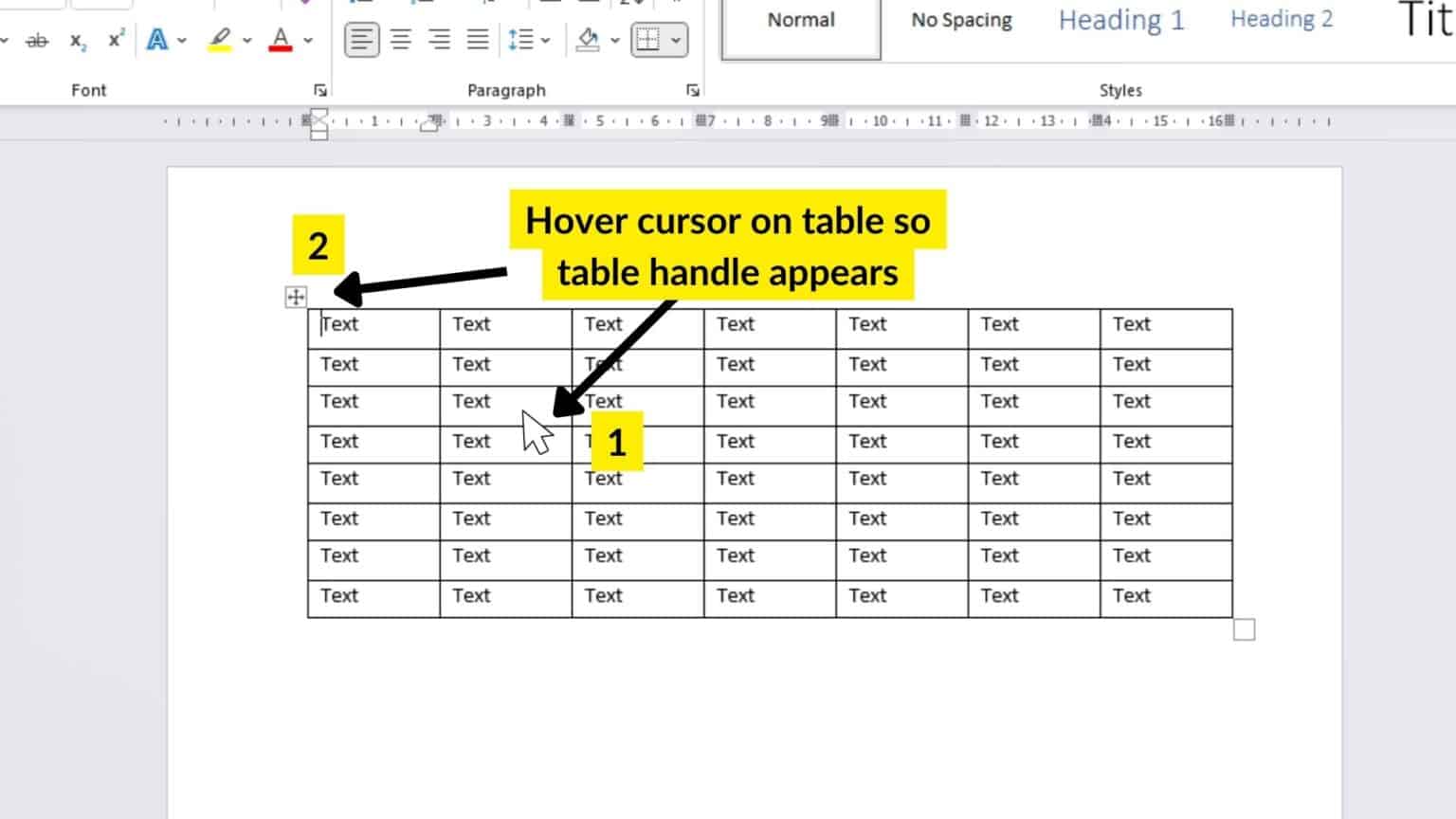 how-to-delete-text-in-a-ms-word-table-clear-contents-without-deleting