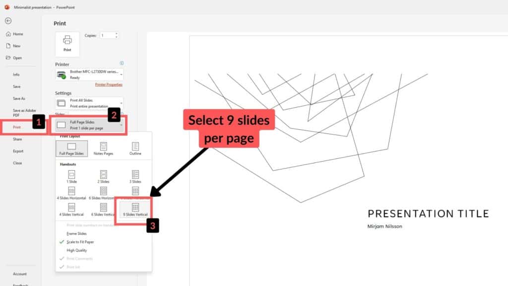 PowerPoint Slide Sorter View 6