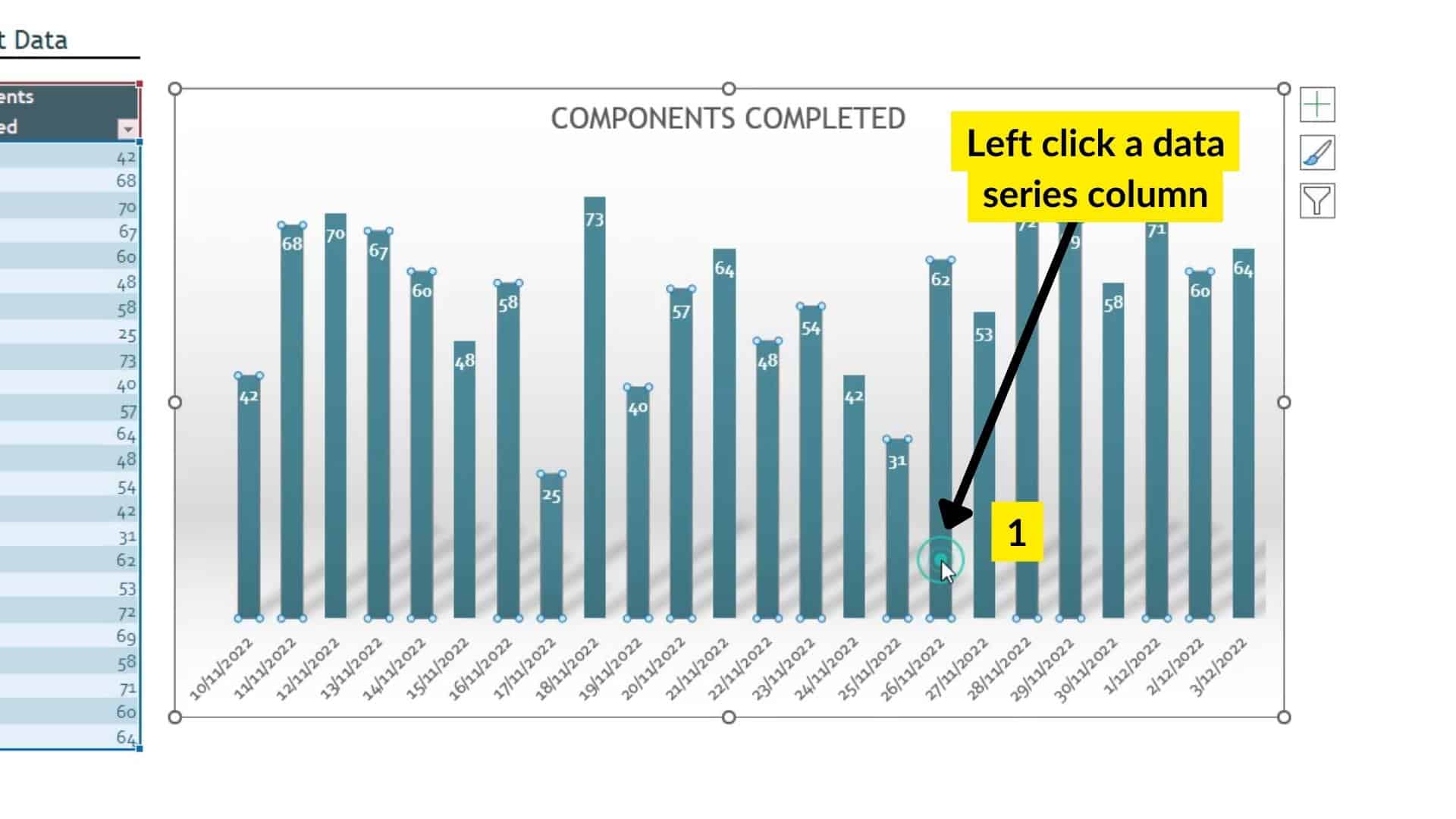 Remove Unwanted Gaps in Your MS Excel Chart Axis 3