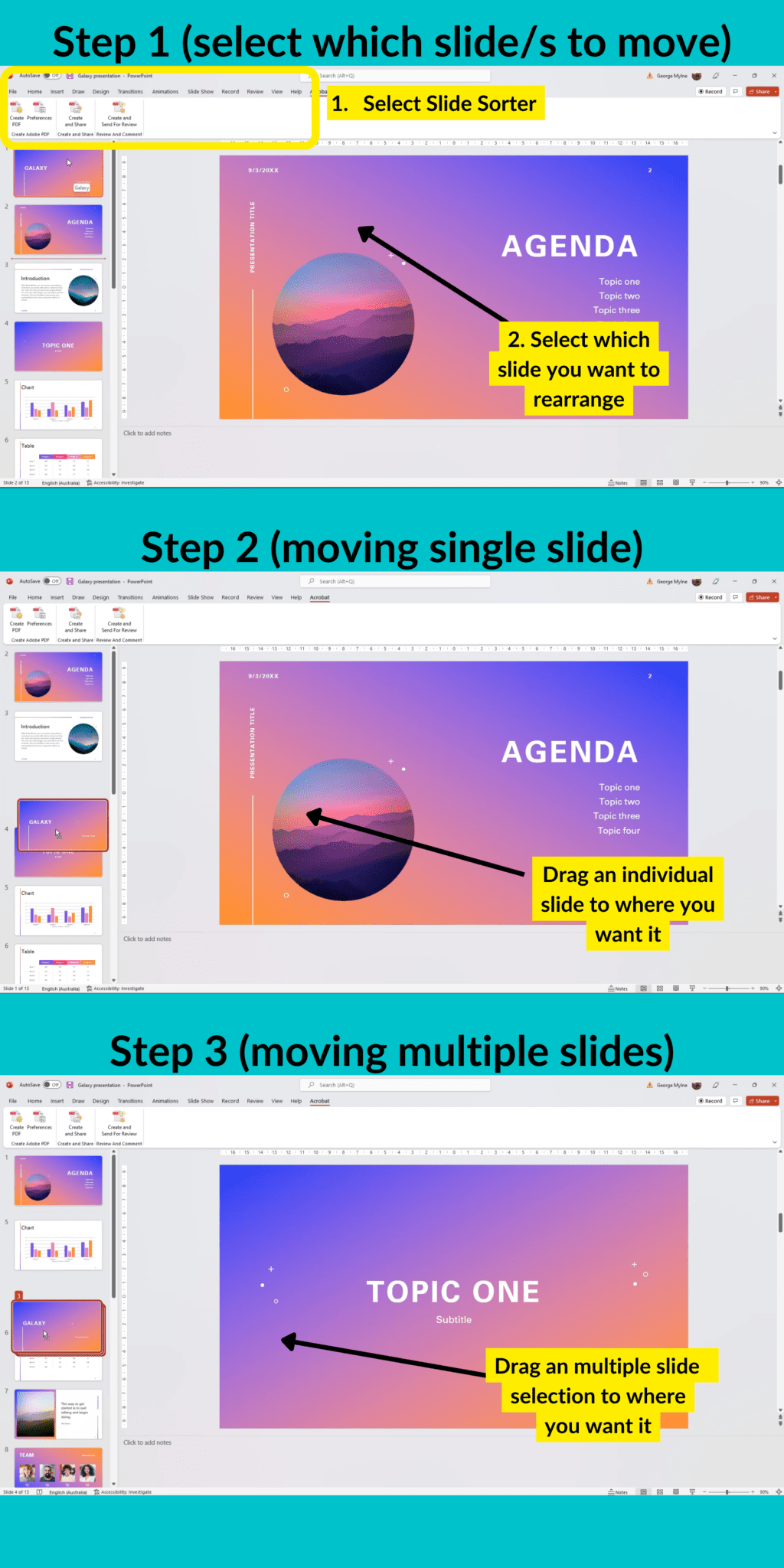 How to Rearrange Slides in PowerPoint GeekPossible